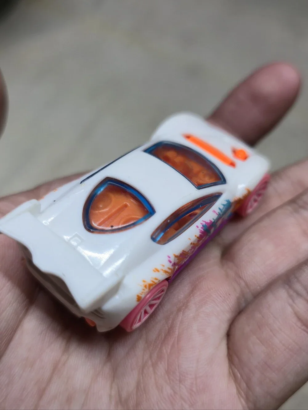 Mattel Hot Wheels Synkro Syncro 2014 2015 White Acceleracer
